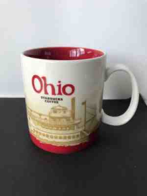 Starbucks Ohio 16 oz Mug Red Global Icon City Collector Series 2009 Unused - Sold on eBay Oct, 12th 2018 for $15.00