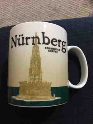 Starbucks Nurnberg Coffee Mug Cup City Icon Series Collection Collector 16oz - Sold on eBay Oct, 12th 2018 for $14.40