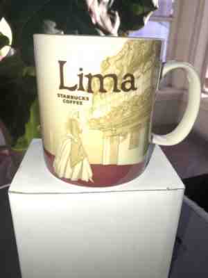 Starbucks City Mug Lima Peru Icon Series BNNU with tags - Sold on eBay Oct, 11th 2018 for $21.10