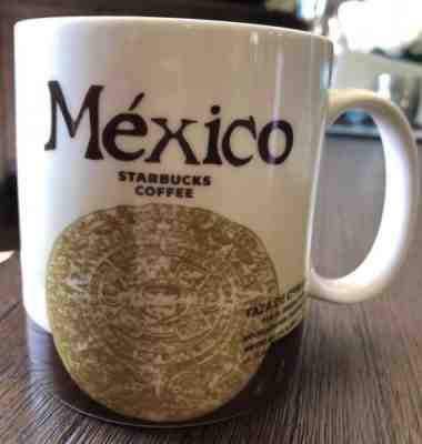 MEXICO Starbucks Coffee Collector Global Icon City Mug Series - Sold on eBay Oct, 11th 2018 for $26.99