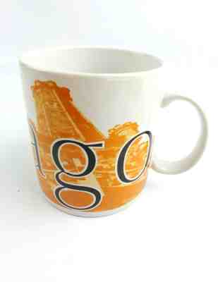 Starbucks City Icon Mug Coffee Cup Chicago 20 oz 1994 Trumpet Collector Series N - Sold on eBay Oct, 11th 2018 for $7.99