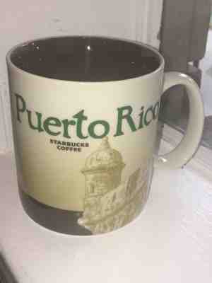 Starbucks Puerto Rico Icon City Mug Global Collector Series 16 oz Coffee Cup SKU - Sold on eBay Oct, 11th 2018 for $22.49