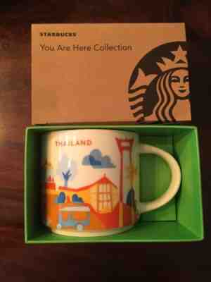 Starbucks Thailand Mug You Are Here Global Icon Collectors Series Mug 14oz - Sold on eBay Oct, 10th 2018 for $16.50