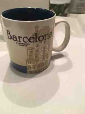 2016 Starbucks Barcelona Mug NWT Global icon city series.  I’m a Collector. - Sold on eBay Oct, 9th 2018 for $27.00