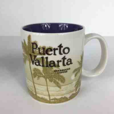 Starbucks 2014 Puerto Vallarta Mexico Coffee Mug Global Icon Series 16 oz - Sold on eBay Oct, 8th 2018 for $23.00