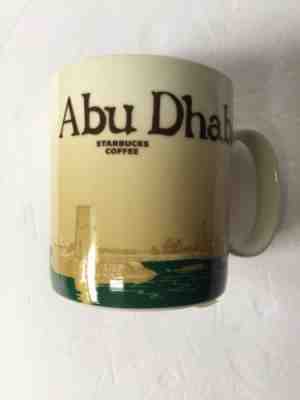 16 oz Starbucks Coffee Mug Global Icon City Abu Dhabi Collector Series Mug - Sold on eBay Oct, 8th 2018 for $20.00