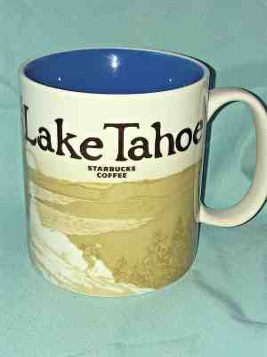 Starbucks LAKE TAHOE Global Icon Collector Series 2012 Coffee Cup Mug 16 oz - Sold on eBay Oct, 8th 2018 for $19.95