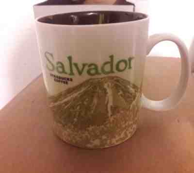 NIB Starbucks El Salvador Global Icon Series 16oz mug  with SKU