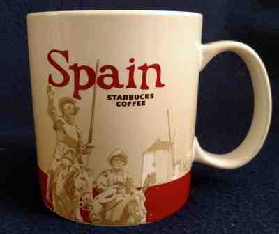 Starbucks Coffee Mug - Spain - Global Icon City Collector Series Mugs 16oz - Sold on eBay Oct, 7th 2018 for $45.00