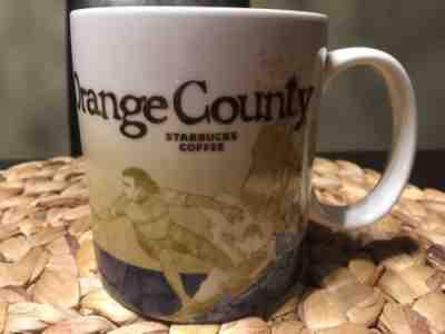 Starbucks Global Icon Collector Series City Mug - ORANGE COUNTY - EUC - Sold on eBay Oct, 5th 2018 for $11.00