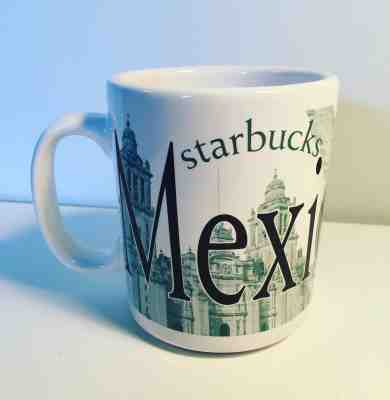STARBUCKS 2002 MEXICO CITY GLOBAL ICON COLLECTOR SERIES  MUG 1st Edition  - Sold on eBay Oct, 5th 2018 for $5.99