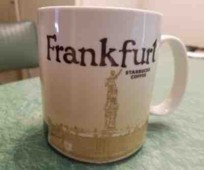 Starbucks Frankfurt Germany Mug 2010 Global Icon City Collector Series - Sold on eBay Oct, 5th 2018 for $35.99