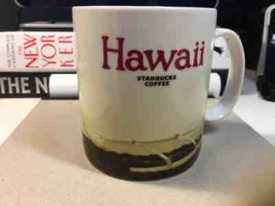 EUC Retired Starbucks HAWAII Global Icon Collector Series 16oz Mug Cup 2012 - Sold on eBay Oct, 5th 2018 for $19.99