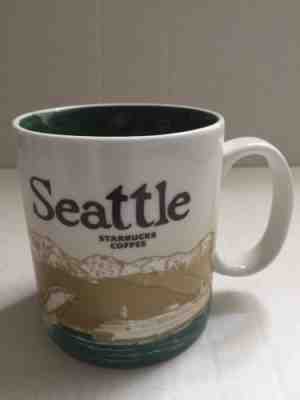 Starbucks Coffee Seattle Mug Global Icon Collector Series 2011 16 Oz - Sold on eBay Oct, 4th 2018 for $35.00