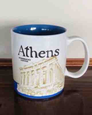 STARBUCKS MUG ATHENS - NEW - Colonial icon Collectors Series - Sold on eBay Oct, 4th 2018 for $44.00