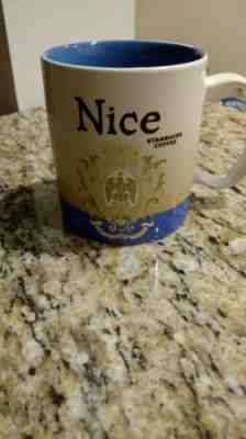 NWT Starbucks NICE France Global Icon City Collector Series Mug with SKU - Sold on eBay Oct, 3rd 2018 for $57.00