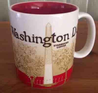 Starbucks 2010 Washington DC Mug Cup Global Icon Series 16oz - Sold on eBay Oct, 2nd 2018 for $14.99