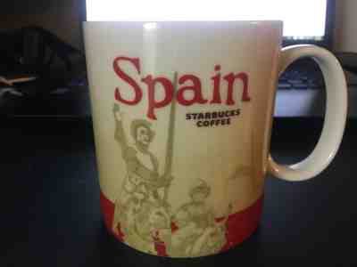 Starbucks Coffee Mug - Spain - Global Icon City Collector Series Mugs 16oz - Sold on eBay Oct, 2nd 2018 for $15.00