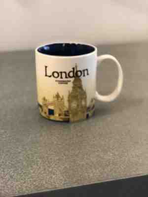 Starbucks Coffee LONDON, ENGLAND Country Mug City Icon Series 16oz - Sold on eBay Oct, 2nd 2018 for $20.00