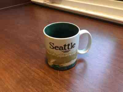 Starbucks Seattle Global Icon Series Collectors Edition Mug 16 oz - Sold on eBay Oct, 2nd 2018 for $20.00