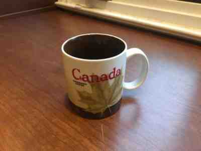 Starbucks Canada Global Icon Series Collectors Edition Mug 16 oz - Sold on eBay Oct, 2nd 2018 for $20.00