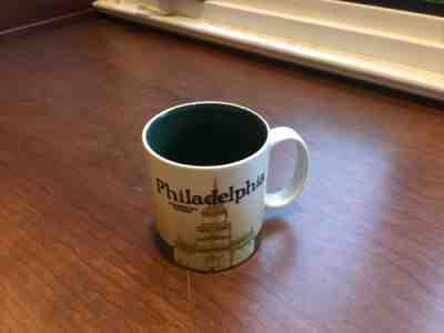 Starbucks Philadelphia Global Icon Series Collectors Edition Mug 16 oz - Sold on eBay Oct, 2nd 2018 for $20.00
