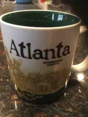 Atlanta 16 OZ Starbucks Coffee Mug, Global Icon Series - Sold on eBay Oct, 2nd 2018 for $19.00