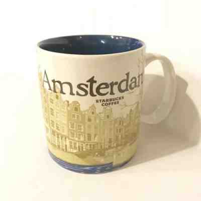 Starbucks City Mug 2015 AMSTERDAM Global Icon Collector Series Coffee Mug  - Sold on eBay Oct, 2nd 2018 for $49.95