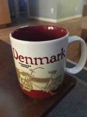 Starbucks DENMARK Global Icon City Collector Series Mug 16 Oz EUC ???????? ?? - Sold on eBay Oct, 1st 2018 for $22.00