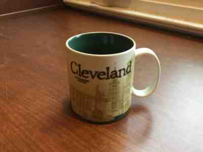Starbucks Cleveland Global Icon Series Collectors Edition Mug 16 oz - Sold on eBay Oct, 1st 2018 for $75.00