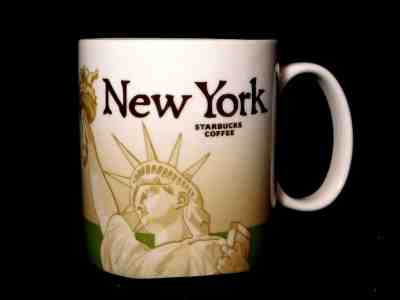 2009 Starbucks Coffee Co 16 Oz Mug Global Icon Collector Series New York Cup Tea - Sold on eBay Sep, 30th 2018 for $14.50
