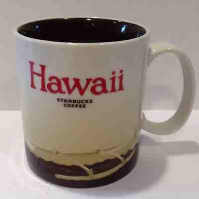 Starbucks HAWAII Global Icon Collector Series 16oz Mug Cup 2012 - Sold on eBay Sep, 30th 2018 for $29.99