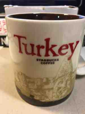 NIB Starbucks Turkey Mug 16 oz - Country Icon Mug Collector Series Mug RARE - Sold on eBay Sep, 29th 2018 for $29.99