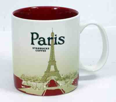 Starbucks Paris Coffee Mug Global Icon Collector Series France 16oz - Sold on eBay Sep, 29th 2018 for $29.99
