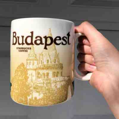 Starbucks Global Icon Mug, Budapest City Collectors Series 16 Oz 2011 - Sold on eBay Sep, 28th 2018 for $30.50