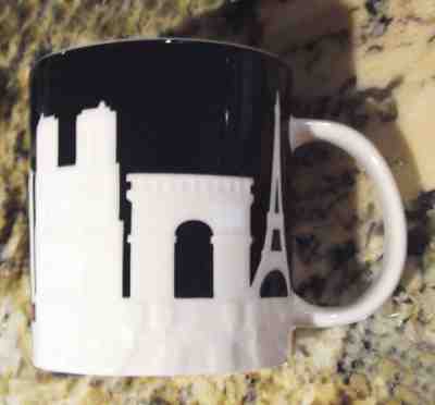 Starbucks Paris Relief Mug France Coffee Embossed Series Global Icon City 16 oz - Sold on eBay Sep, 28th 2018 for $49.99