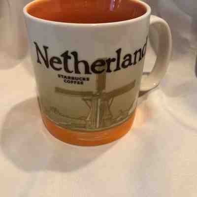 Starbucks Netherlands Coffee Mug 16 Oz 2010 City Cup Global Icon Series New Cb3 - Sold on eBay Sep, 28th 2018 for $48.00