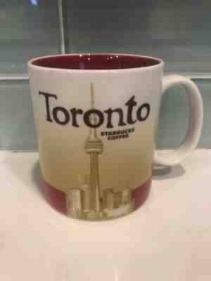Starbucks Toronto City Global Icon Mug Canada 16oz 2010 Collector Series - Sold on eBay Sep, 28th 2018 for $35.00