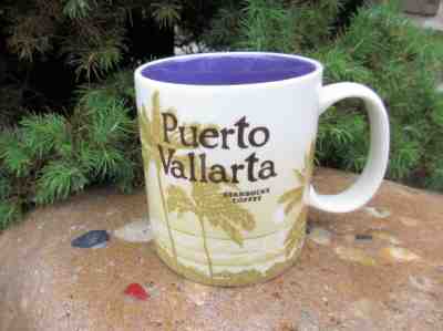 2014 Starbucks "Puerto Vallarta" Mexico Coffee Mug Global Icon Series 16 oz - Sold on eBay Sep, 27th 2018 for $26.85