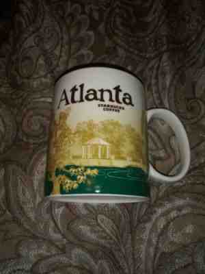 STARBUCKS MUG 16oz ATLANTA Global Icon Collector's Series 2011 Coffee Cup  - Sold on eBay Sep, 27th 2018 for $15.50