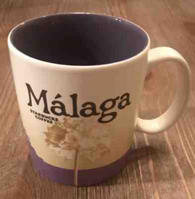 *RARE* Starbucks Coffee Mug Global Icon City Collector Series 16oz MALAGA - Sold on eBay Sep, 27th 2018 for $23.99