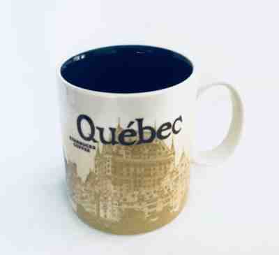 Quebec Starbucks 2012 Global Icon Collectors Series 16 oz Ceramic Coffee Mug - Sold on eBay Sep, 27th 2018 for $49.95