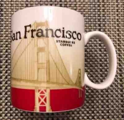 Starbucks City Mug Icon Series San Francisco - Sold on eBay Sep, 27th 2018 for $24.99