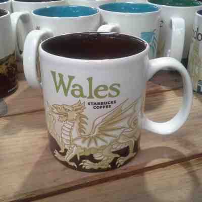 16 oz. Starbucks Coffee Mug Global Icon City Series 2016-2017 Wales - Sold on eBay Sep, 26th 2018 for $39.50