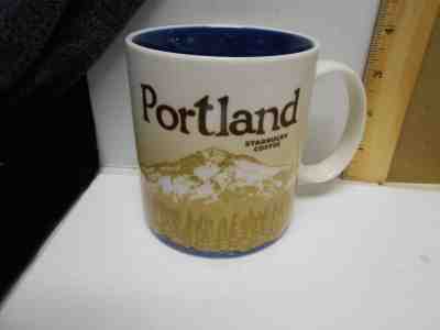  Starbucks PORTLAND 2011 Collector Series 16 oz Global Icon City Mug  - Sold on eBay Sep, 26th 2018 for $39.95
