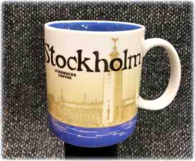 Starbucks Global Icon City Series 2015-2017 Stockholm Sweden Mug - Sold on eBay Sep, 25th 2018 for $42.00