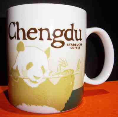 STARBUCKS CITY MUG CHINA CHENGDU CITY MUG GLOBAL ICON SERIES RETIRED EDITION - Sold on eBay Sep, 25th 2018 for $39.99
