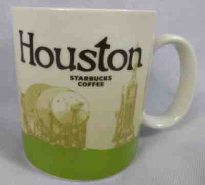 Starbucks Collector Series Coffee/Tea Mug Houston -16 oz. Global Icon Texas  - Sold on eBay Sep, 25th 2018 for $20.00