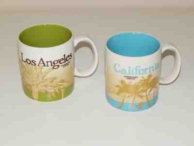 Starbucks 2009 11 Los Angeles California Global Icon Collector Series 16 oz Mugs - Sold on eBay Sep, 25th 2018 for $54.99