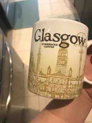 Glasgow Starbucks Icon Series Mug 16oz RARE GLOBAL COFFEE - Sold on eBay Sep, 24th 2018 for $15.50